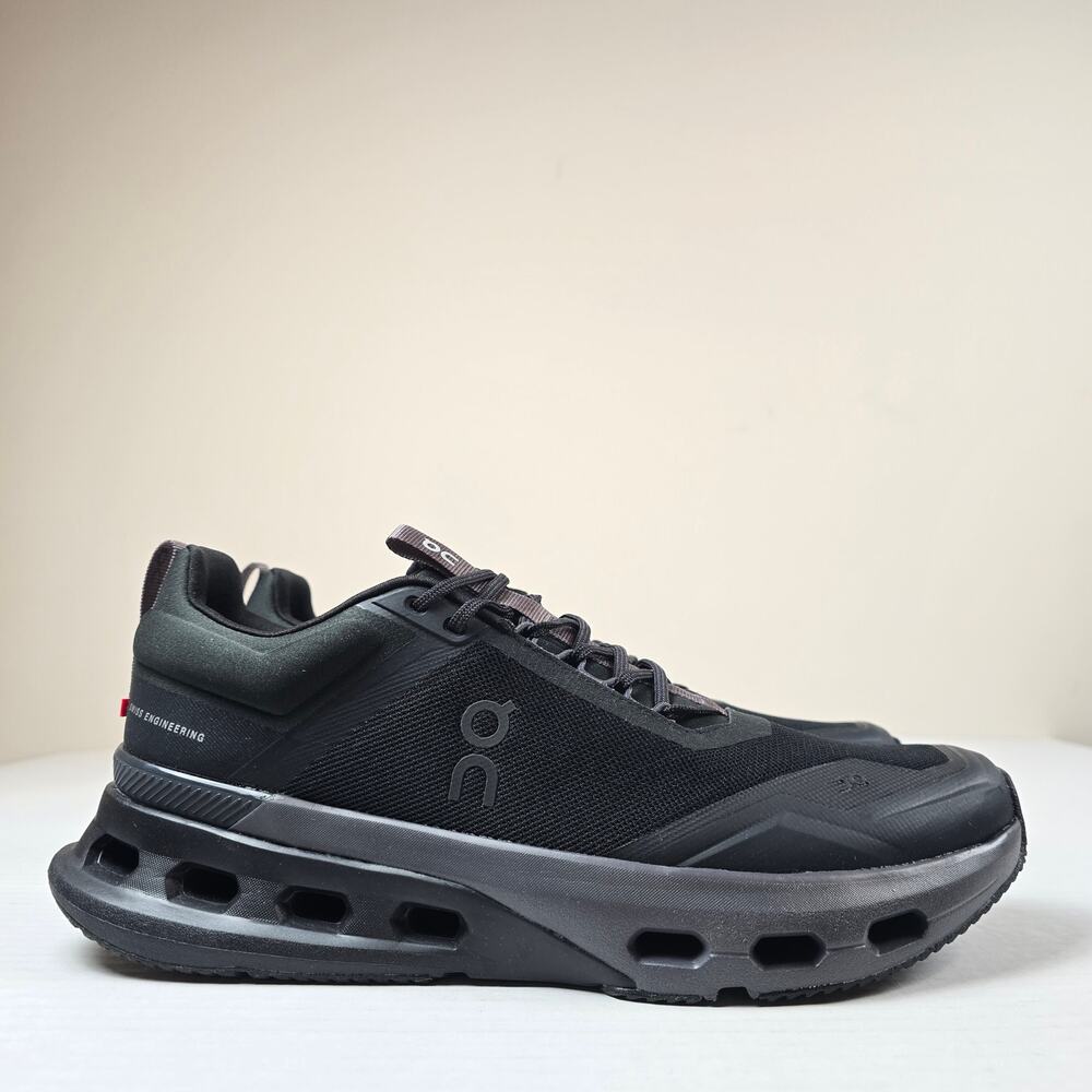 On Running Cloudnova X Black Eclipse Men's Size11 Sneakers Running Shoes